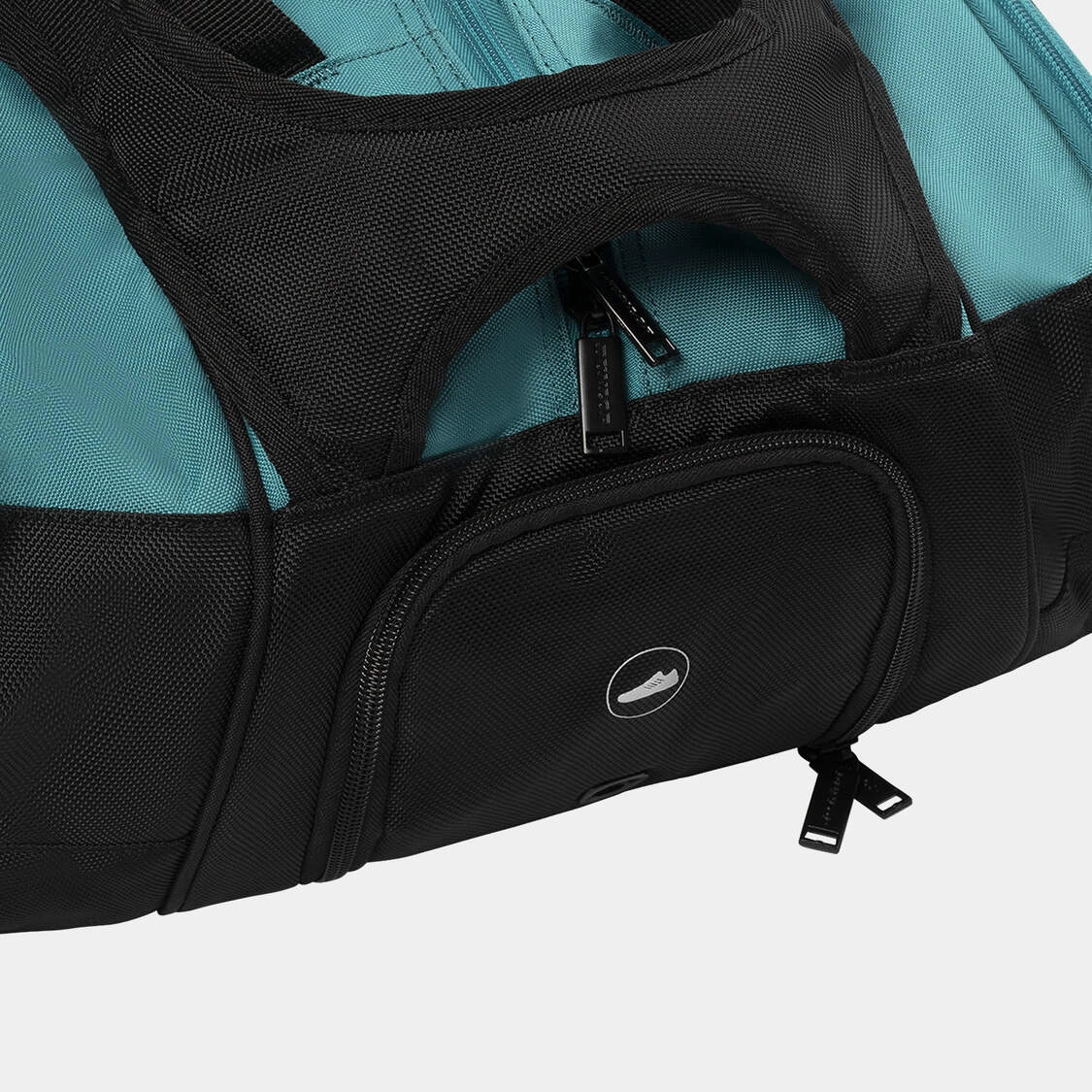 Dunlop SX Performance 12 Racket Bag – Teal / Black / Yellow – Bild 4