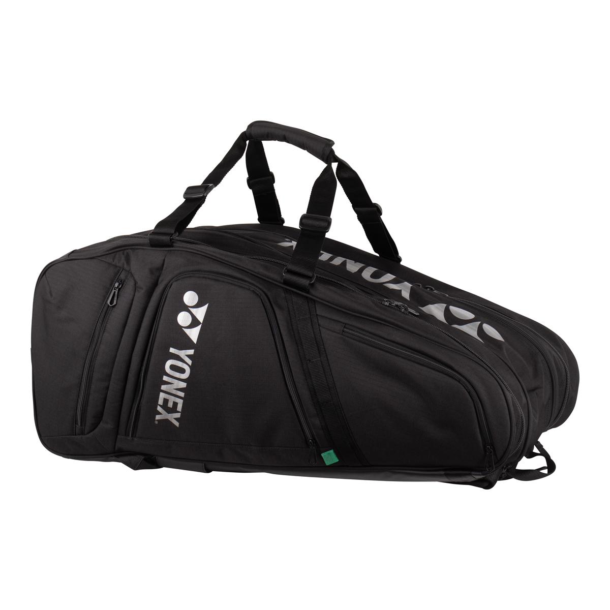 YONEX GEARLOGIC RACQUET BAG 12 PCS – Black – Bild 2