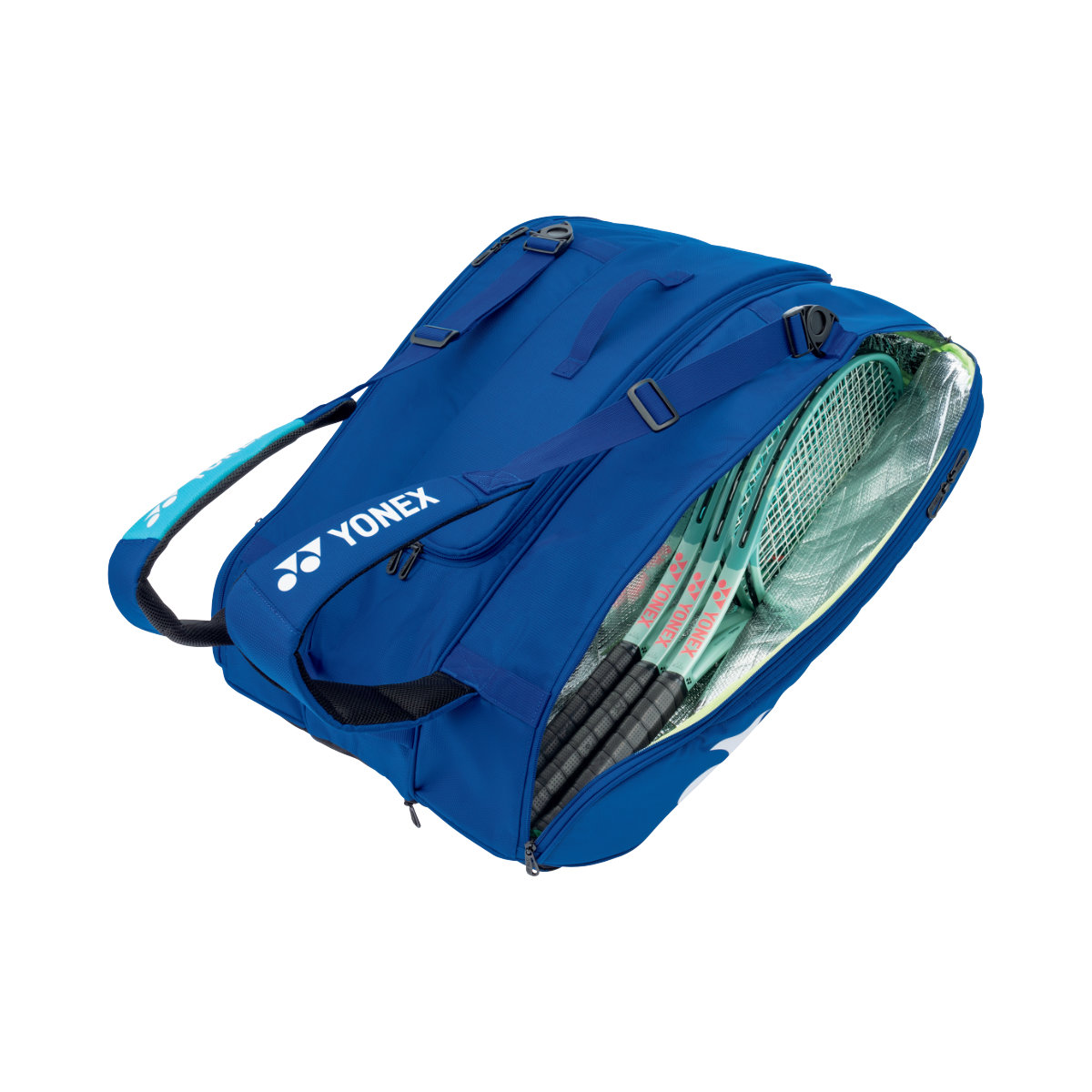 YONEX PRO RACQUET BAG 12 PCS – Cobalt Blue – Bild 5