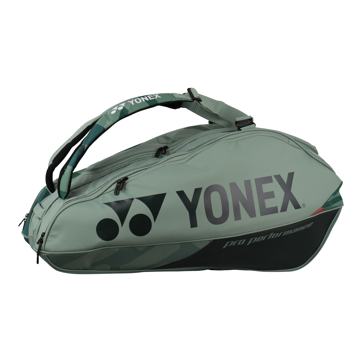YONEX PRO RACQUET BAG 9 PCS – Olive Green – Bild 2