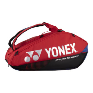 YONEX PRO RACQUET BAG 9 PCS – Scarlet