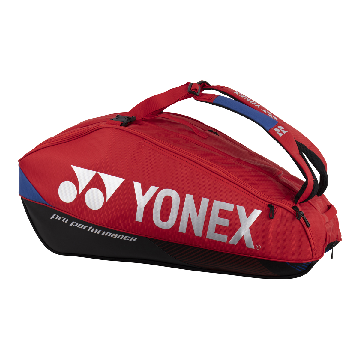 YONEX PRO RACQUET BAG 9 PCS – Scarlet – Bild 2