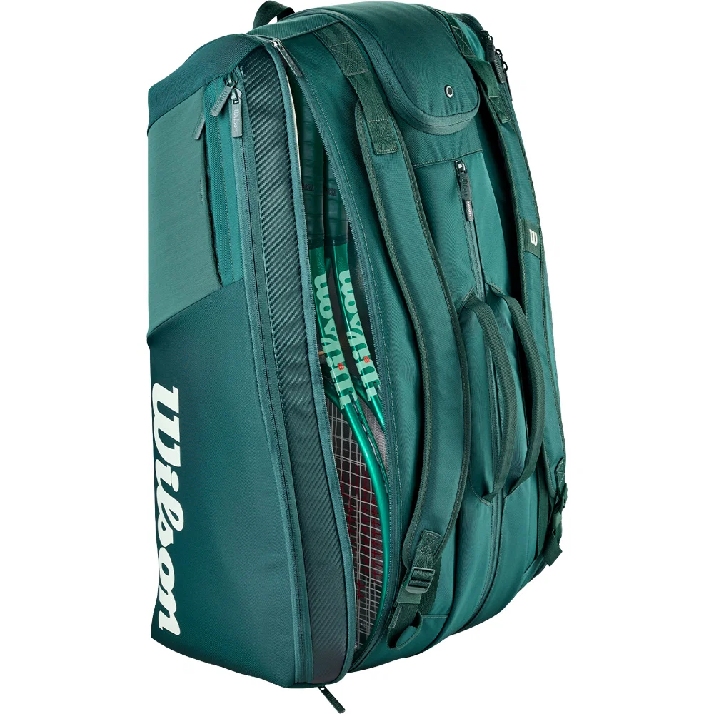Wilson Blade V10 15 Pack Schlägertasche – Petrol – Bild 3